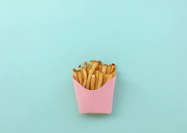 French Fries Summer GIF by @SummerBreak