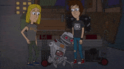 mondotrasho3042 cartoon animated alien fall out boy GIF