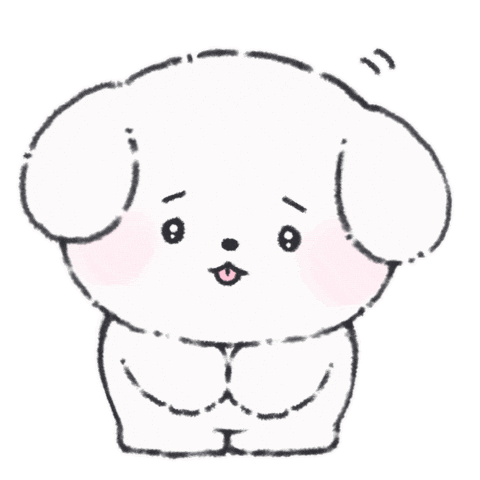 いぬ おねがい Sticker