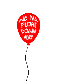 _liviaangela pennywise balao baloon livia Sticker