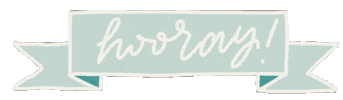 Banner Celebrating Sticker
