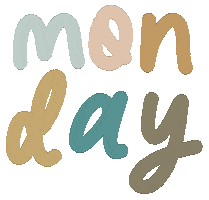 Color Monday Sticker