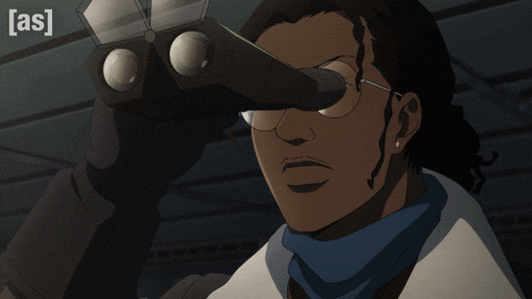 Look Looking GIF by Adult Swim