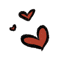 PanMacmillanAustralia hearts stickers books reading Sticker