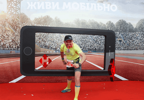 nova poshta kyiv health marathon GIF