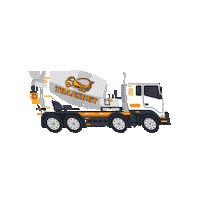 TransbetBetoniarnie cement beton budowa transbet Sticker