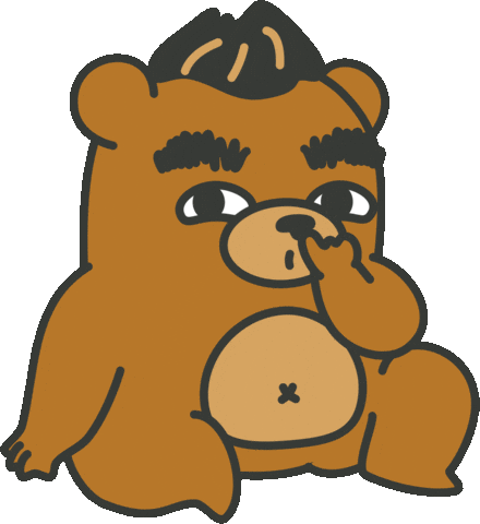 Nose 鼻 Sticker by maludbear