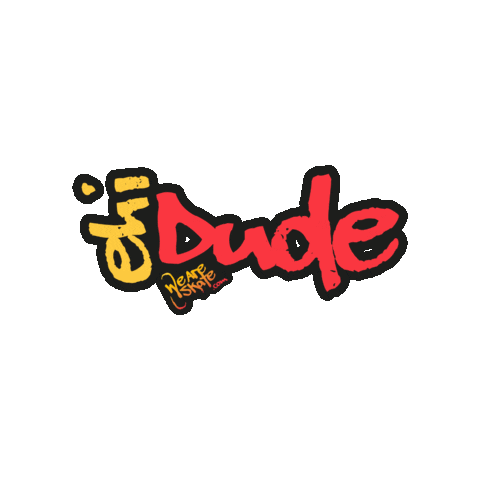 weareskate skateboard skateboarding dude sk8 Sticker