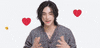 hyunjin_20 love heart emoji viral GIF