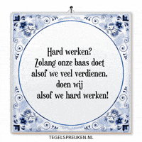 Humor Teamwork GIF by Tegelspreuken.nl