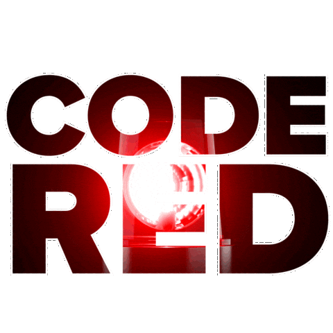 Code Red Sticker by University Of Lynchburg