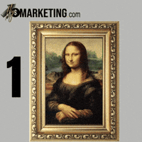 Mona Lisa Financial Freedom GIF by FlySMarketing.com