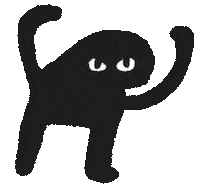 Meme 黑貓 Sticker