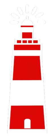 Lighthouse Sylt Sticker by sylterinselliebe