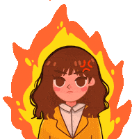 Angry Girl Sticker by Edcent id