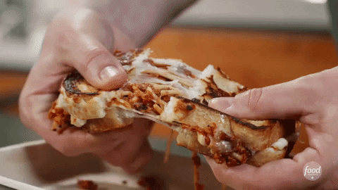 grilled cheese GIF by Food Network Canada