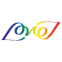 Rainbow Love Sticker
