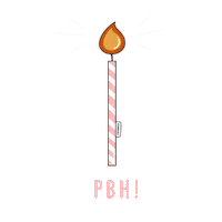 Happy Birthday Pink Sticker