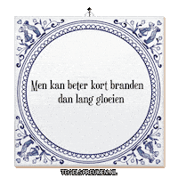Brand Humor Sticker by Tegelspreuken.nl