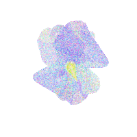 Glowing Dance Party Sticker