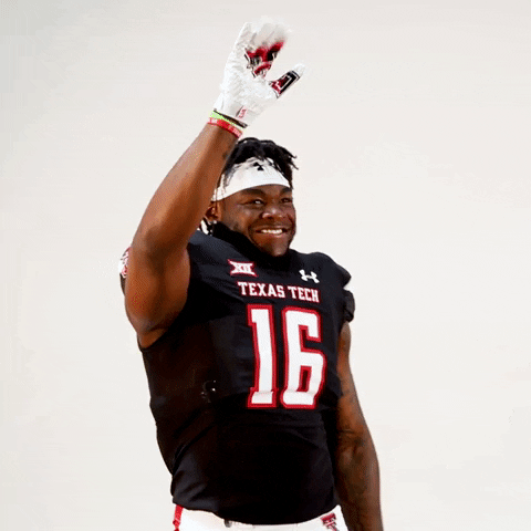 Jesiah Pierre GIF by Texas Tech Football