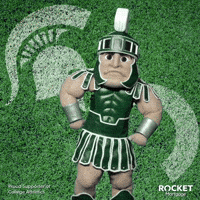 Go Green Michigan Football GIF by Rocket Mortgage