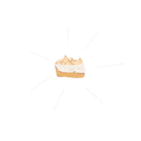 Coffee And Cake Eating Sticker