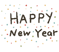 Happy New Year Sticker