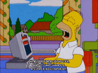 mad homer simpson GIF
