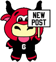 Happy Red Bull Sticker by GiantsCheerleader