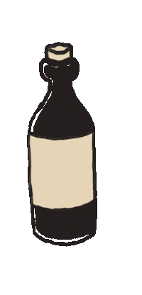 sedmicka wine bottle vino sedmicka Sticker