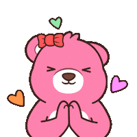 Teddy Bear Love Sticker by BEARISH