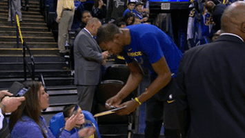 signing kevin durant GIF by NBA