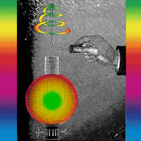 Rainbow Glow GIF by RetroCollage
