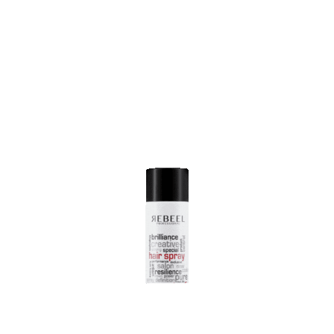 rebeelbrasil spray hair spray fixador rebeel Sticker