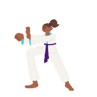 Martial Arts Love Sticker by Rotterdampas