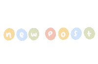 Post Pastel Sticker