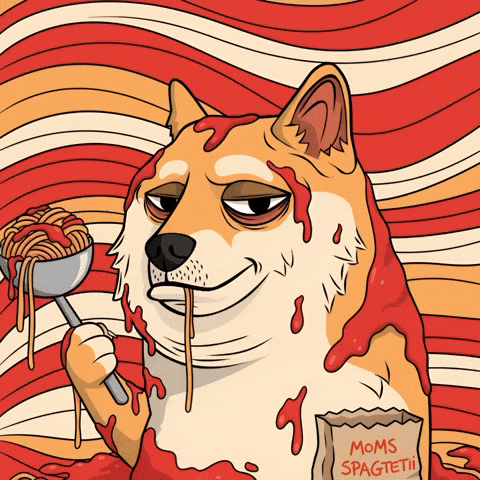 Shiba Inu Eating GIF by Doge Pound