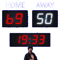 50 Away Sticker
