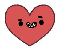 Heart Smile Sticker
