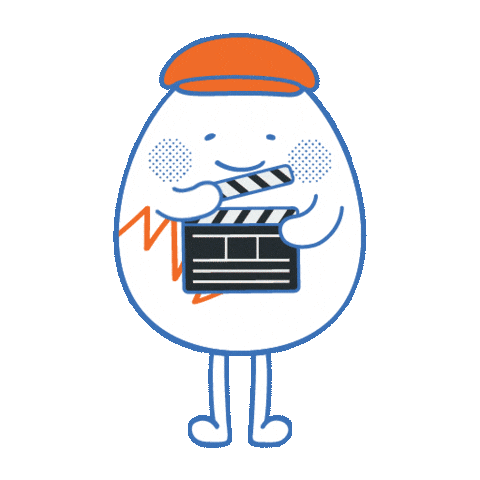 Show Time Egg Sticker by M21.hk