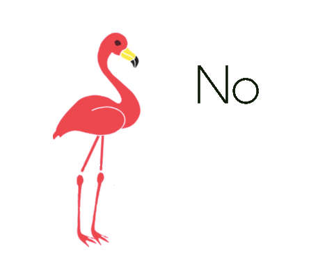 swim flamingo Sticker by BBLittles