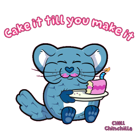 Happy Birthday Eating Sticker by VeeFriends