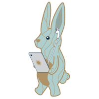 sceneshang rabbit lantern rabbits mooncake Sticker