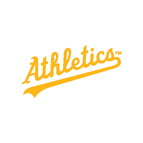 Major League Baseball Sport Sticker by Athletics