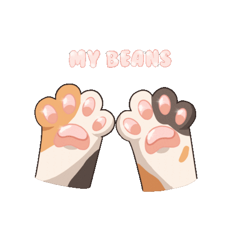 Cat Catpaws Sticker
