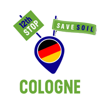Germany Cologne Sticker by Conscious Planet - Save Soil