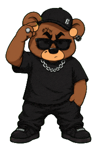 Bear Berlin Sticker by Gunoven
