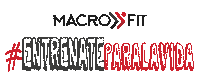 MacroFit gym fit macrofit Sticker