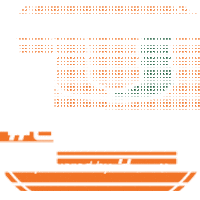 umcyber green orange miami cyber Sticker